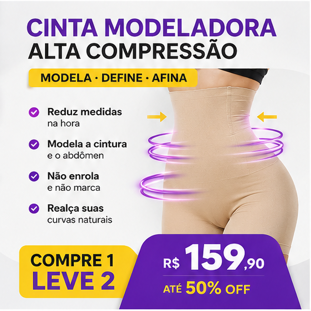 Cinta Modeladora Slim Shaper
