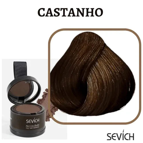 Tinta de cabelo em pó Sevích®
