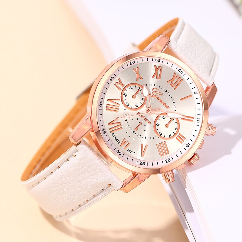 Relógio Feminino Casual Branco