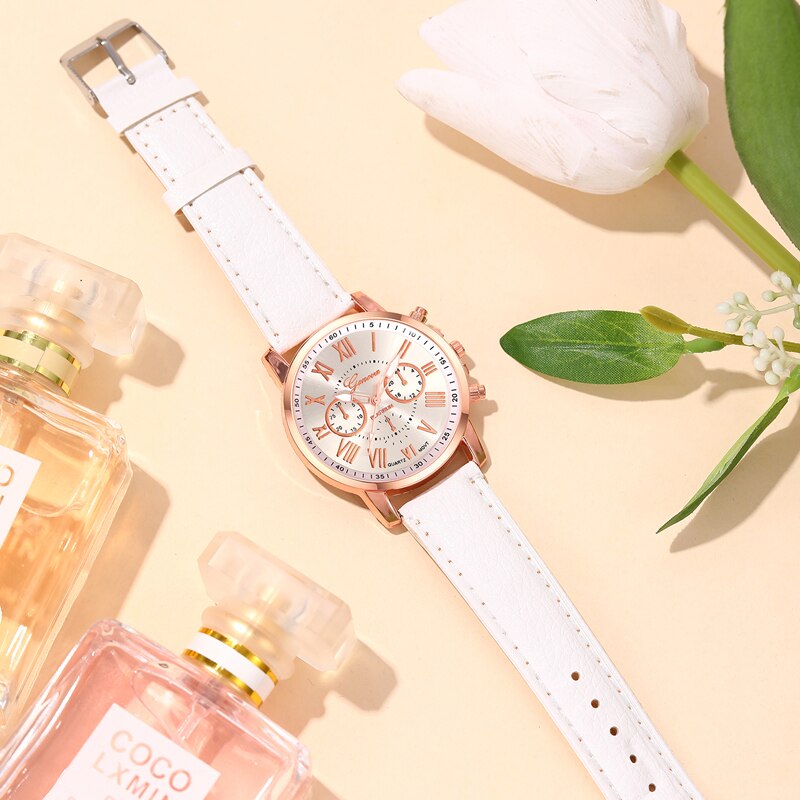 Relógio Feminino Casual Branco