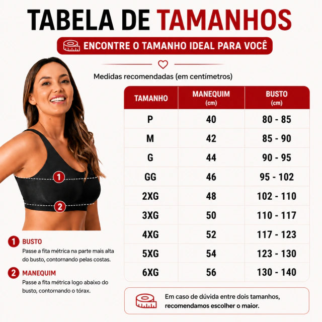 Sutiã Push Up