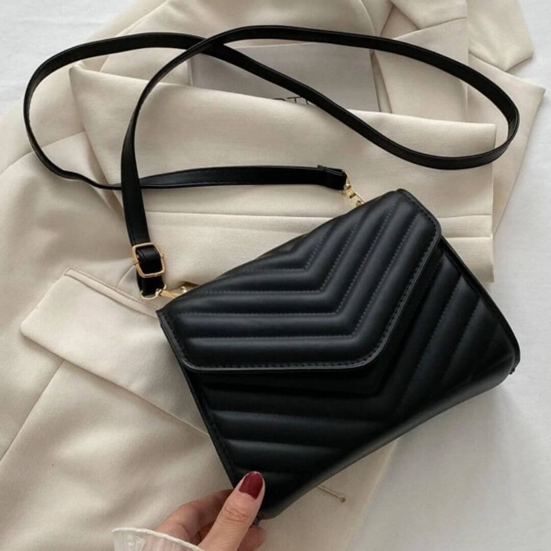 Bolsa Quadrada Mini Chevron