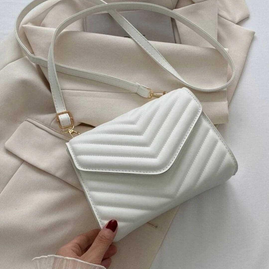 Bolsa Quadrada Mini Chevron