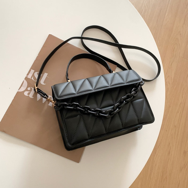 Bolsa Crossbody Quadrada Ajustável
