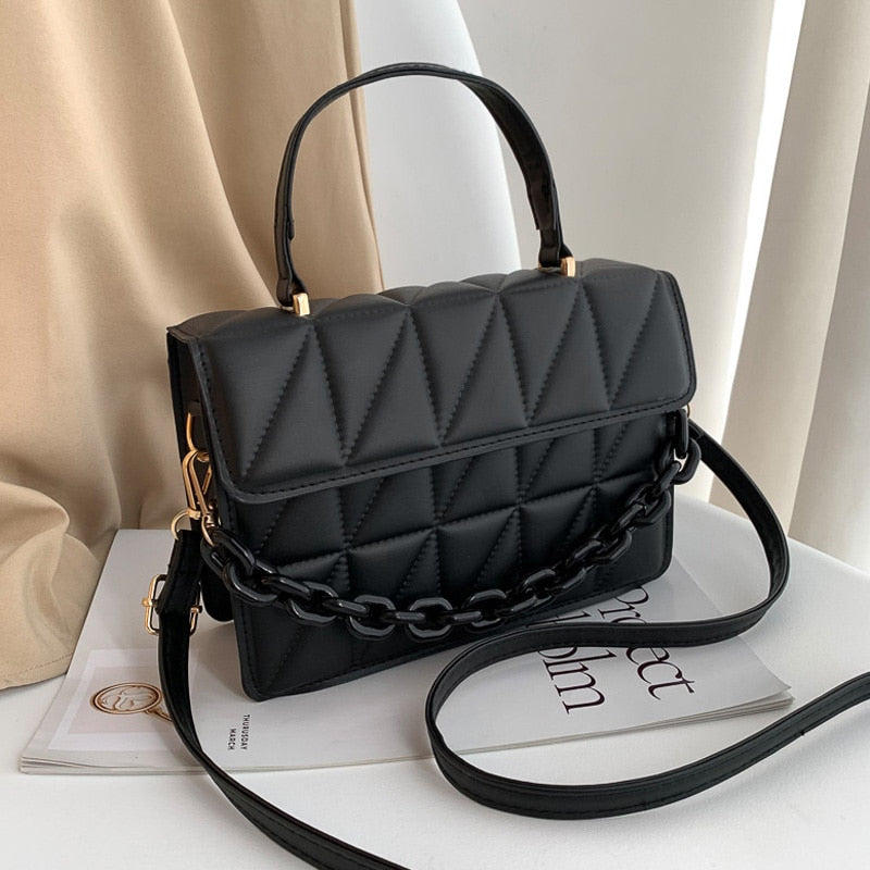 Bolsa Crossbody Quadrada Ajustável