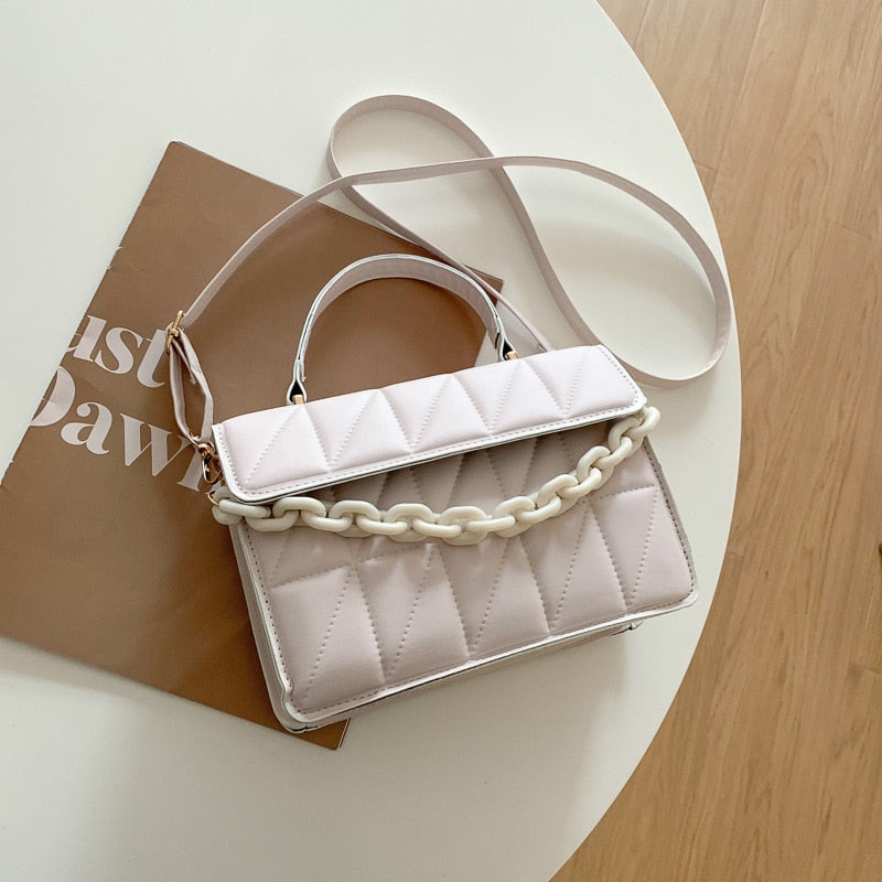 Bolsa Crossbody Quadrada Ajustável