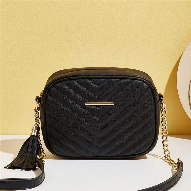 Bolsa Crossbody Feminina Acolchoada